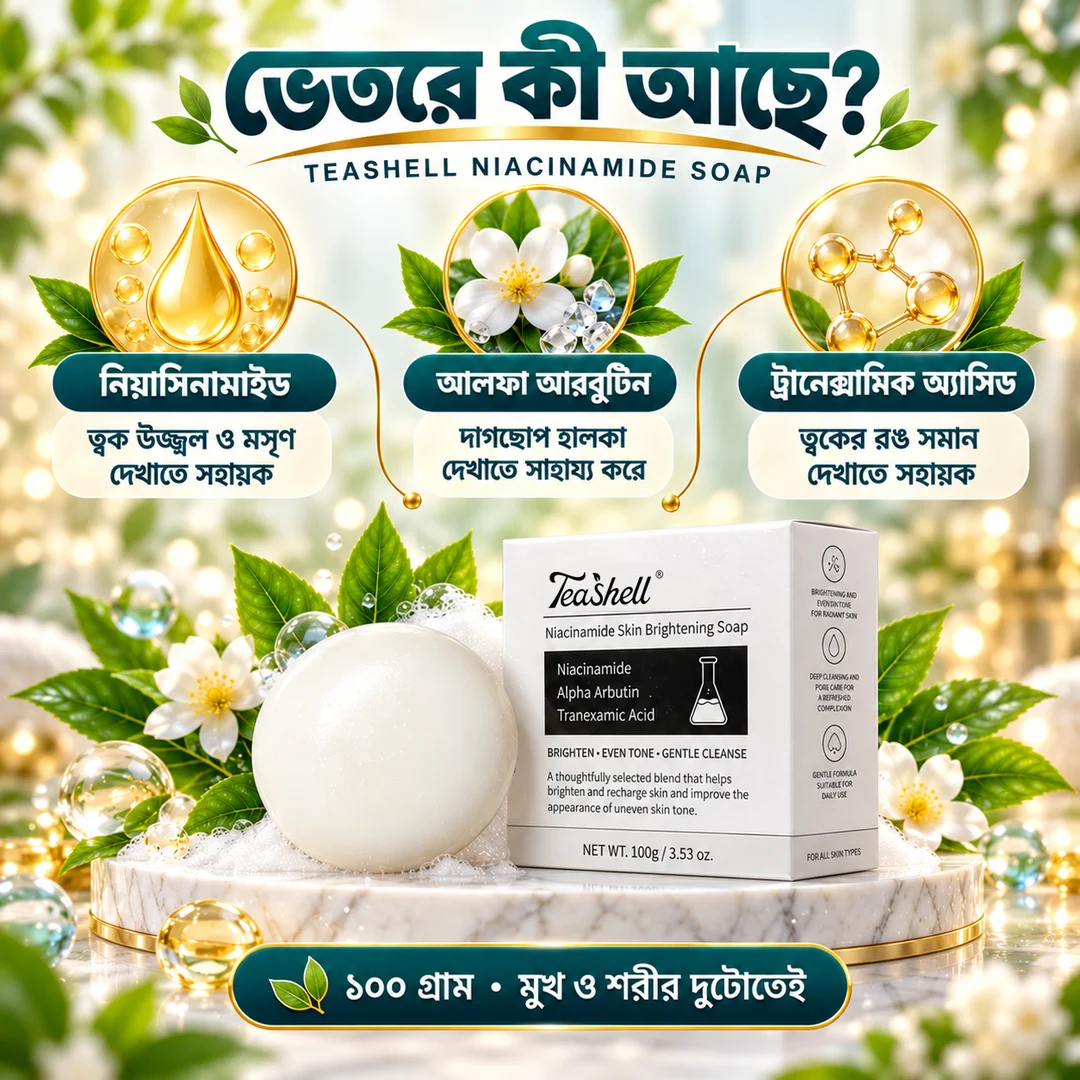 TeaShell সাবানের উপাদান